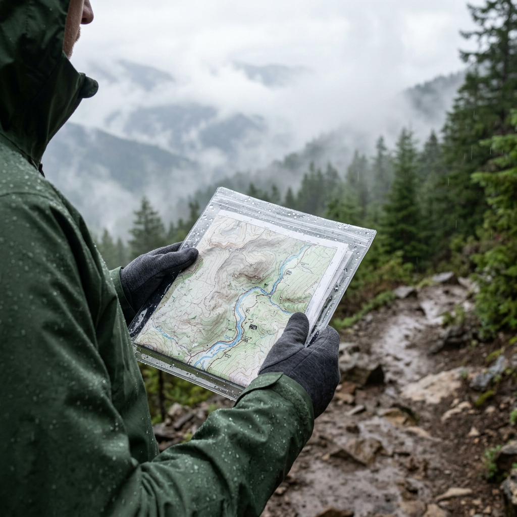 Waterproof Map Case - Lifestyle